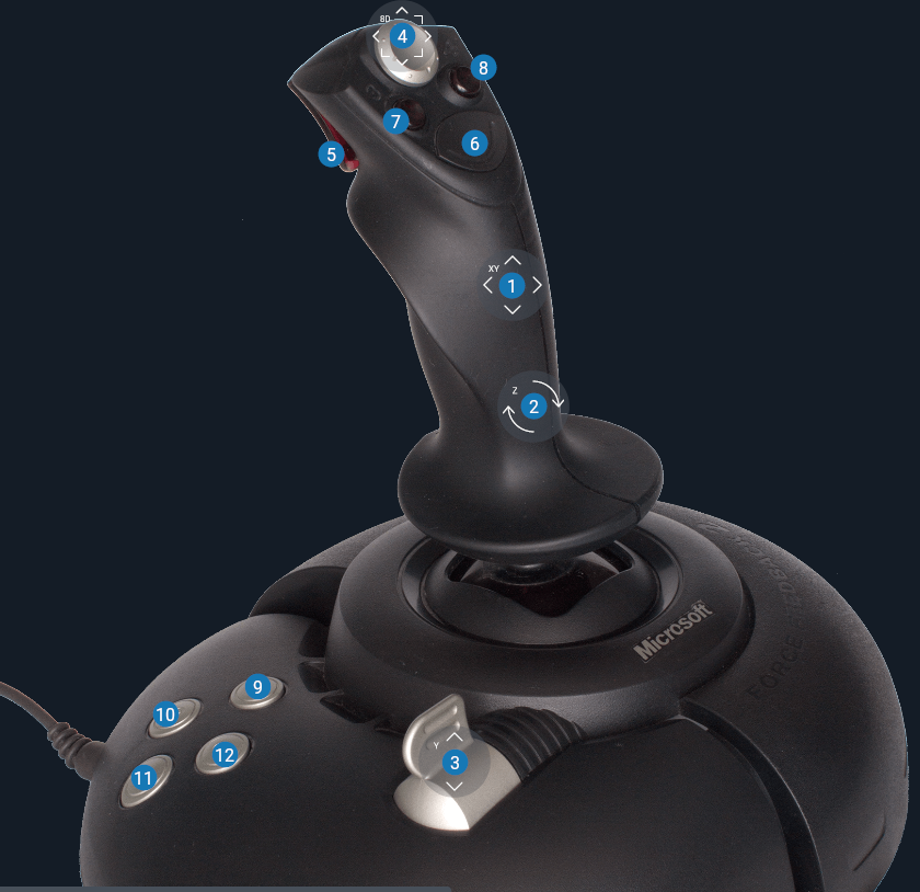 Screenshot X-Plane11 HOTAS Joystick